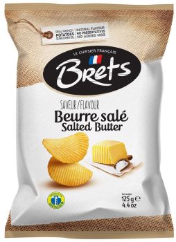 Brets Chips gesalzene Butter 125g